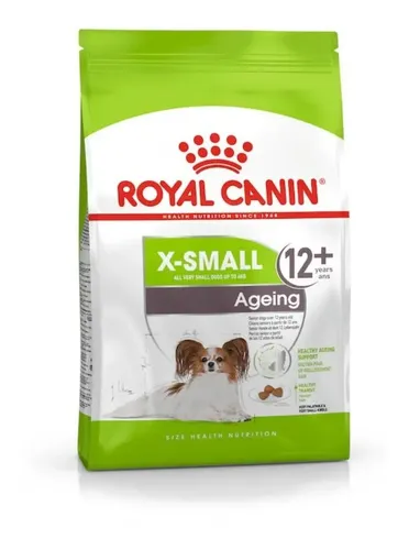 Embalagem Royal Canin X-Small Ageing 12+ 1kg