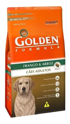 Embalagem Golden Fórmula Adulto Médio Porte 15kg