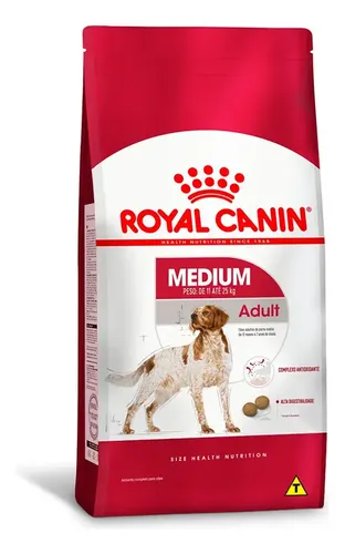 Embalagem Royal Canin Medium Adult 12kg